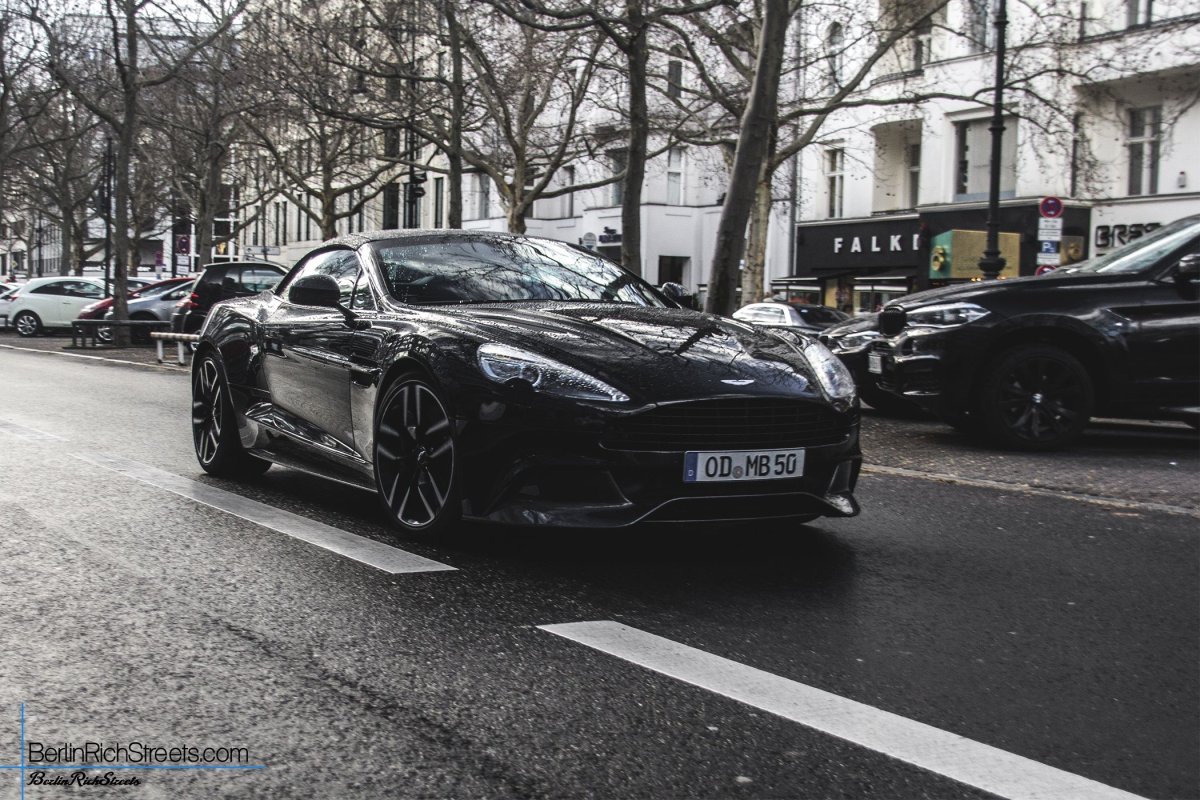 Aston Martin Vanquish Volante spotted in Berlin — BerlinRichStreets